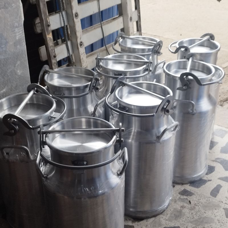 Cantina lechera en aluminio de deOrdeño