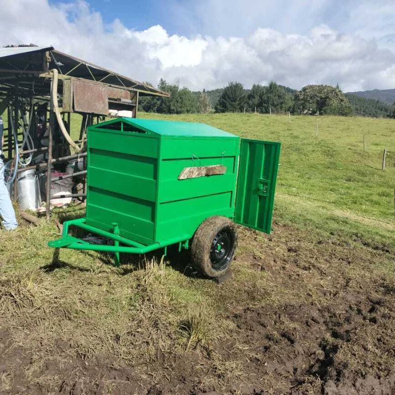 CASETA SEGURA CON PUERTAS para conexión a establo — foto 3