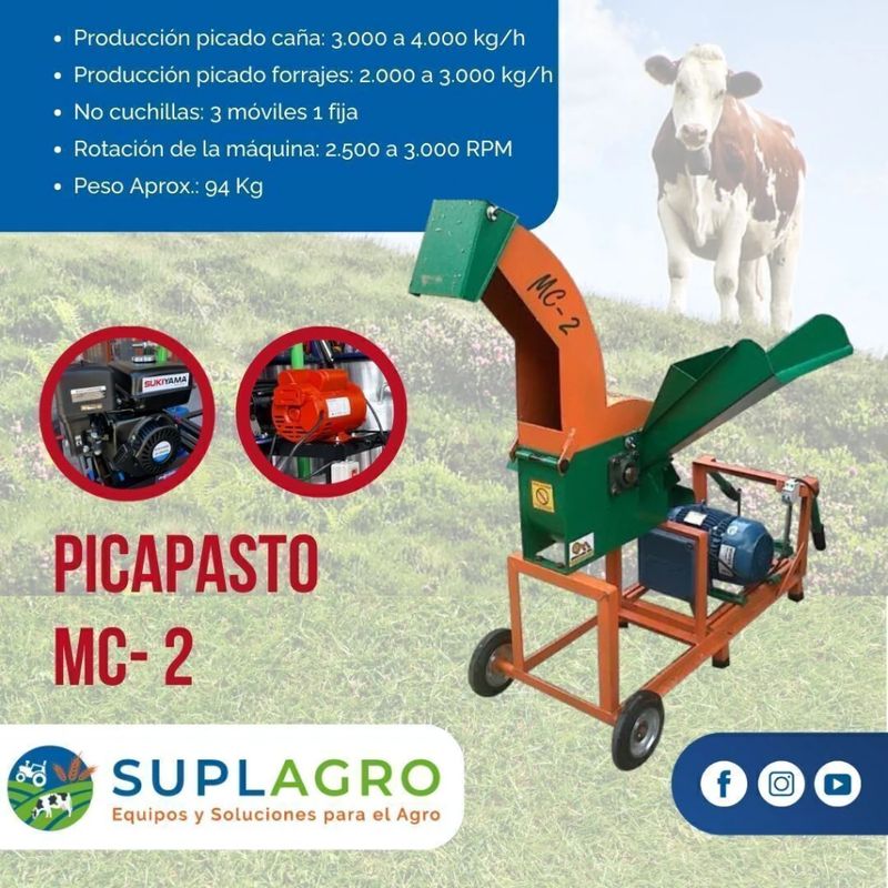 PICAPASTO MC-J01 ACOPLE DIRECTO — foto 2