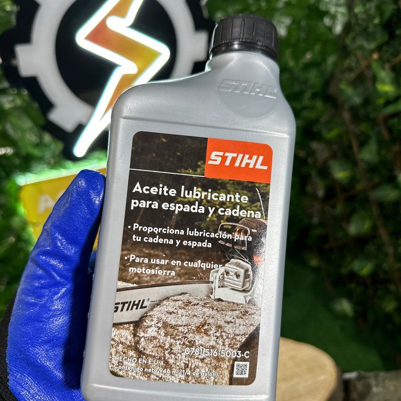 Aceite Lubricante Para Espada Y Cadena — foto 2